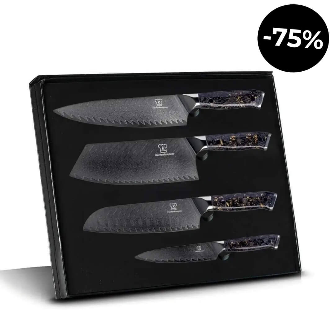 Set de Cuchillos Damasco Kiiro