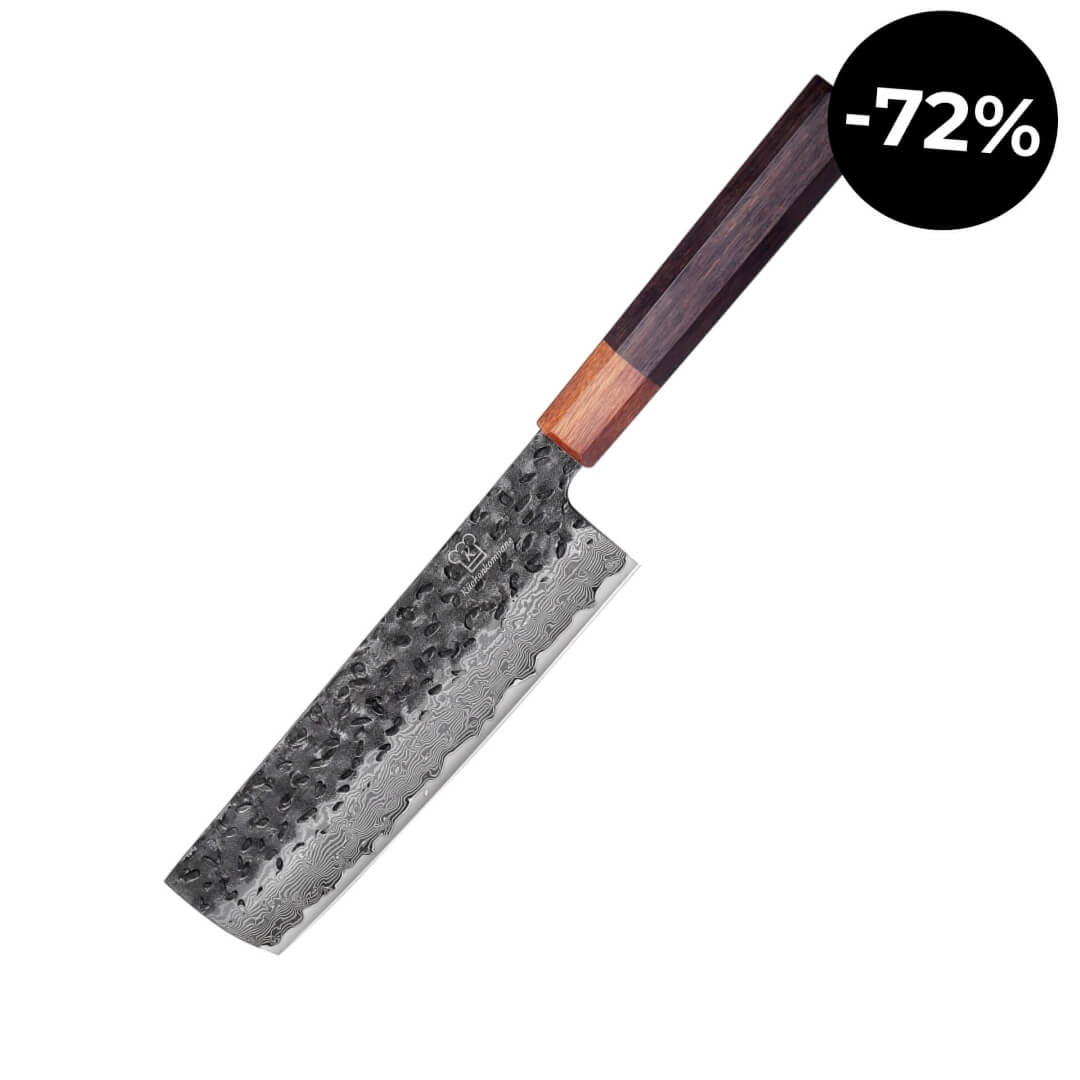 Cuchillo Nakiri Damasco Shikku