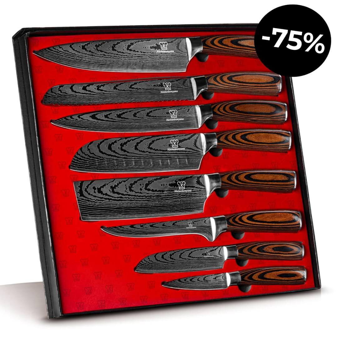 Set de Cuchillos Akarui Premium 8 piezas