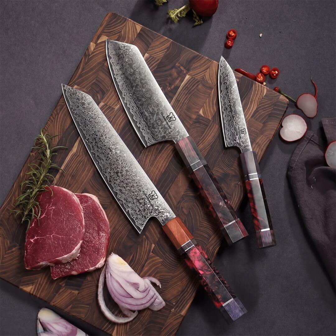 Set de Cuchillos Damasco Gyuto | Edición Limitada