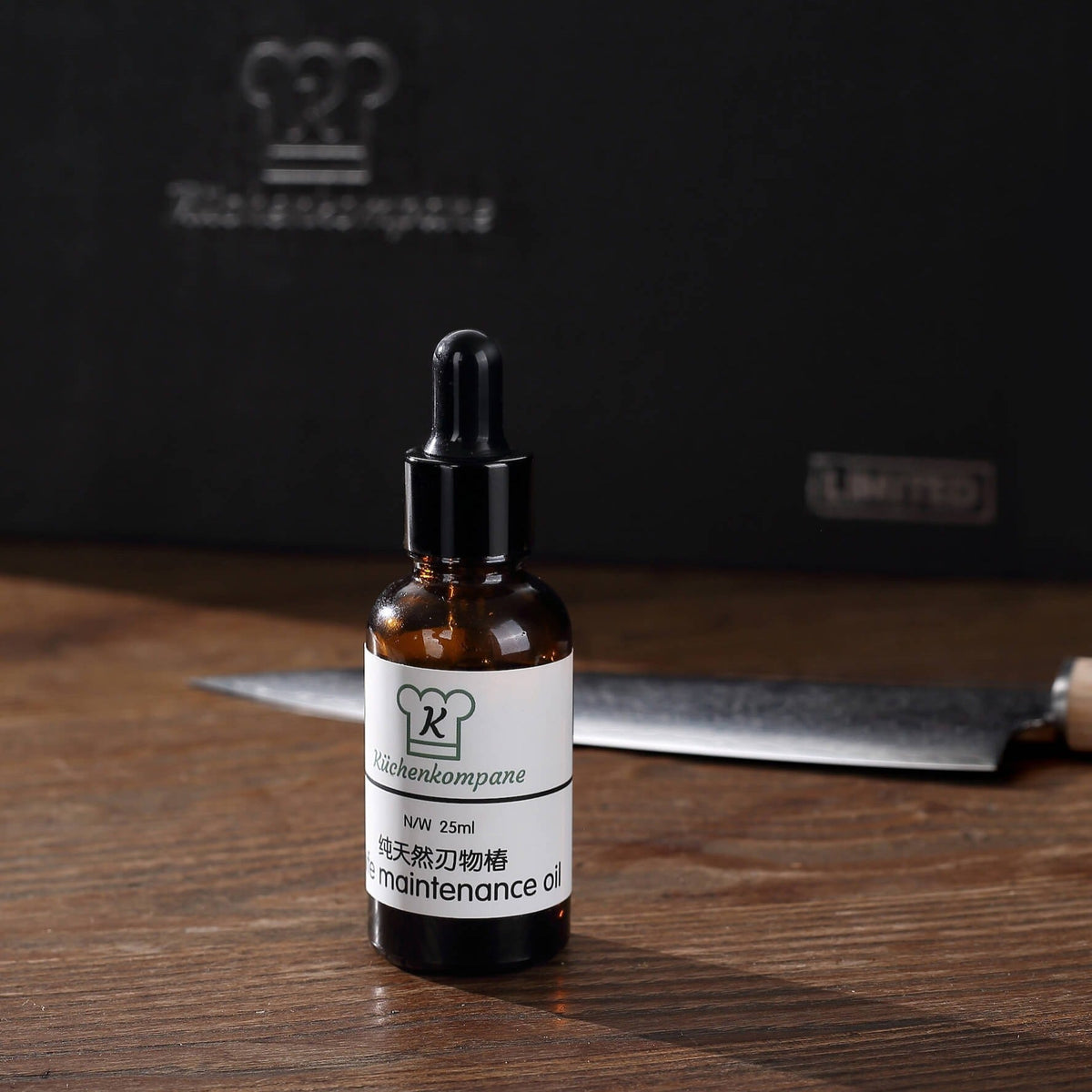 Aceite de Camelia para Cuchillos