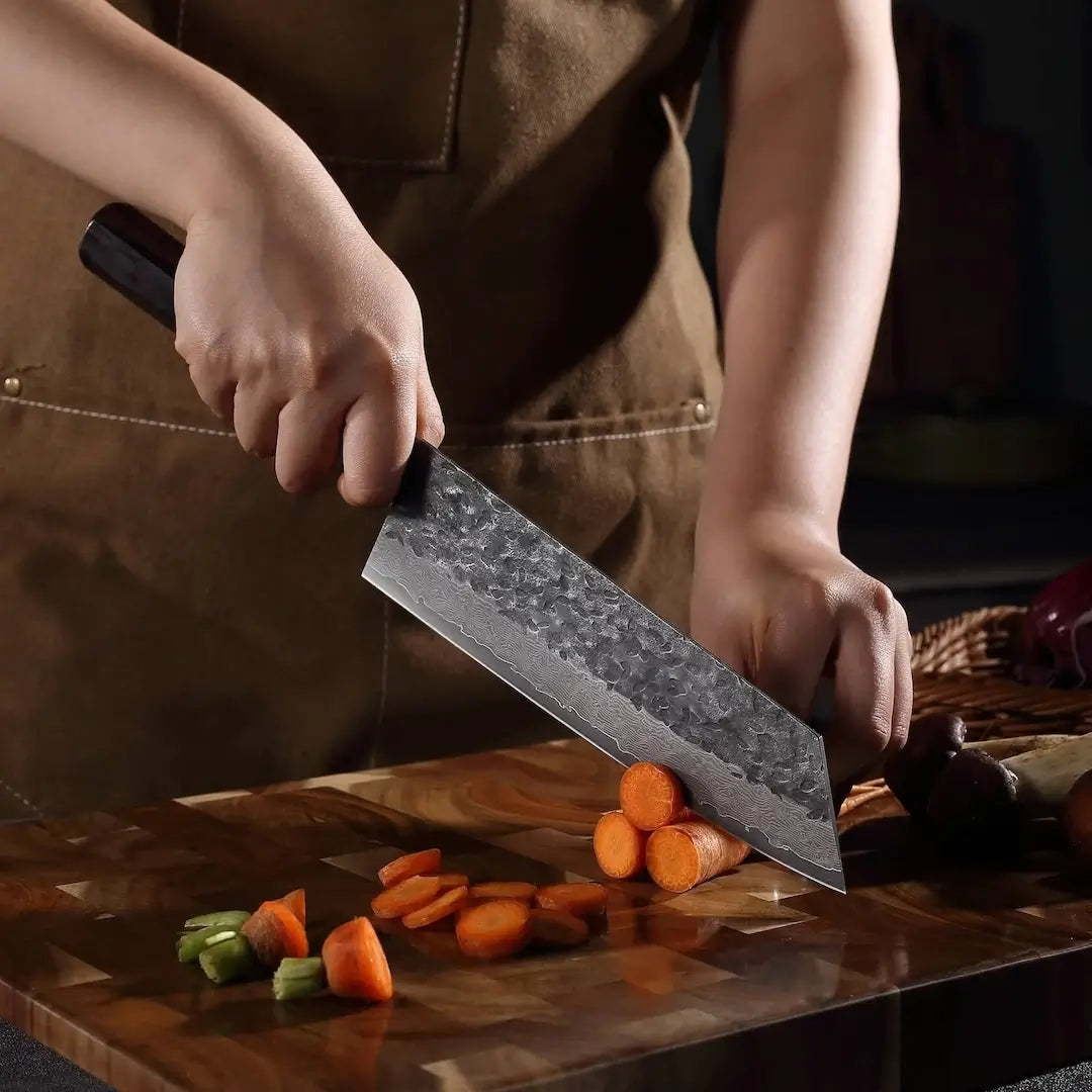 Cuchillo Santoku Damasco Shikku