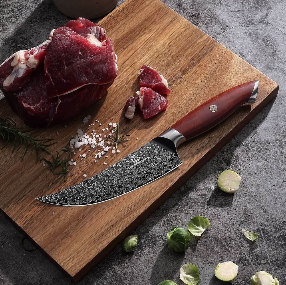 Subarashī Cuchillo Trinchador Damasco Limitado