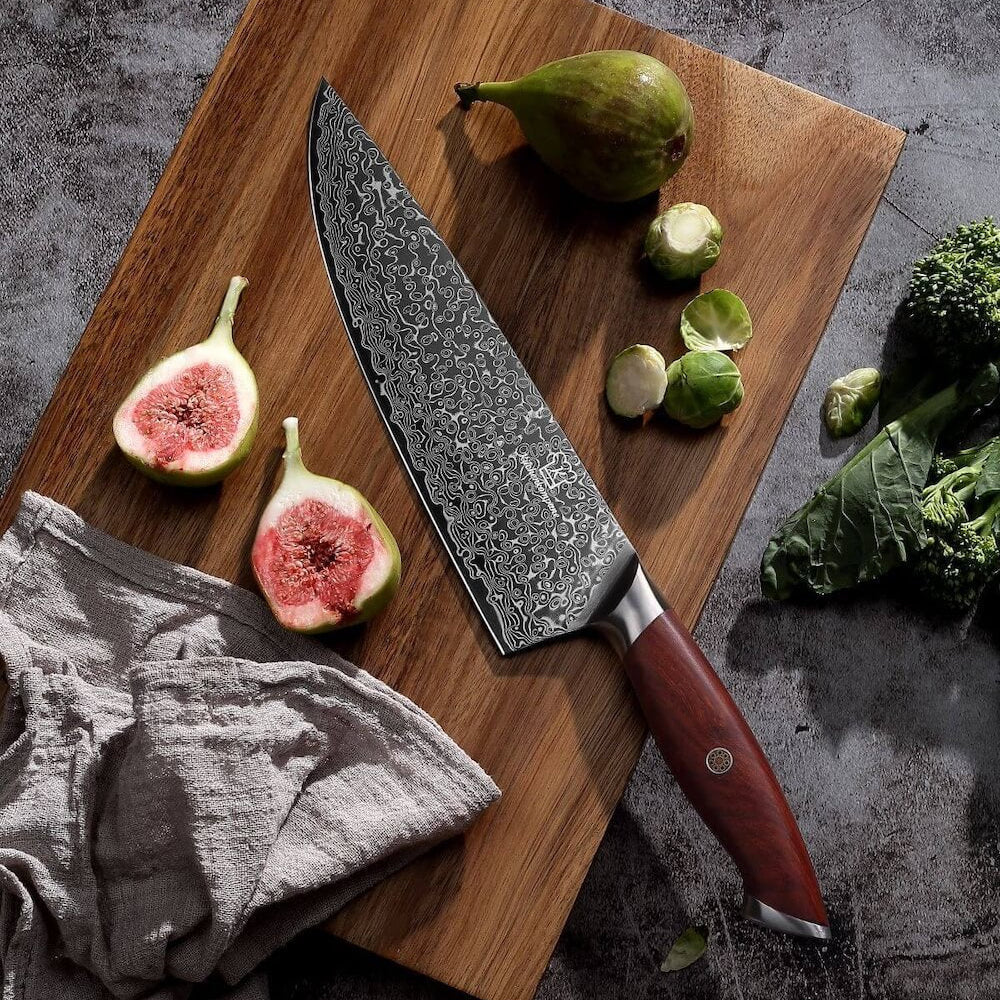 Subarashī Cuchillo de Chef Damasco Limitado