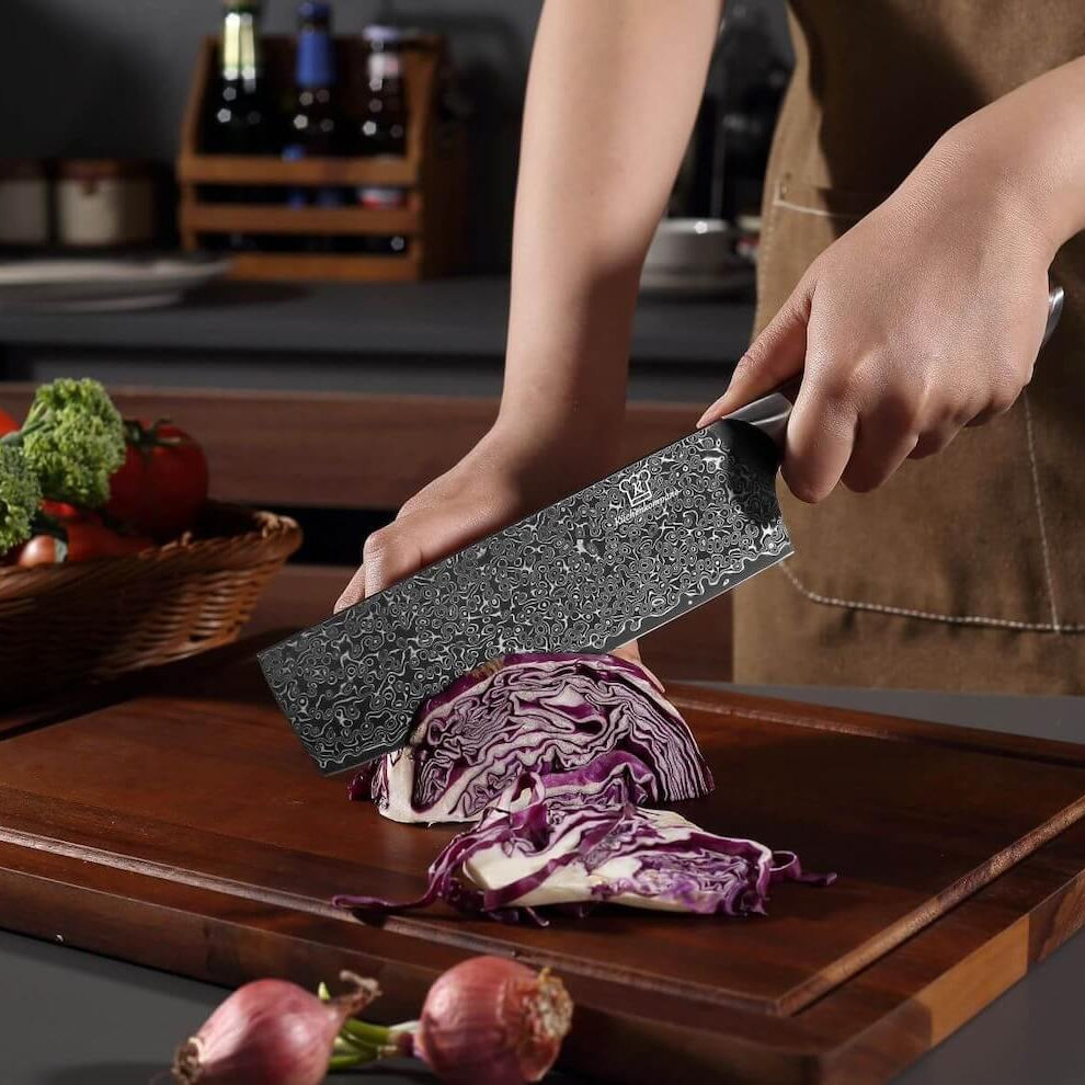 Subarashī Cuchillo Nakiri Damasco Limitado