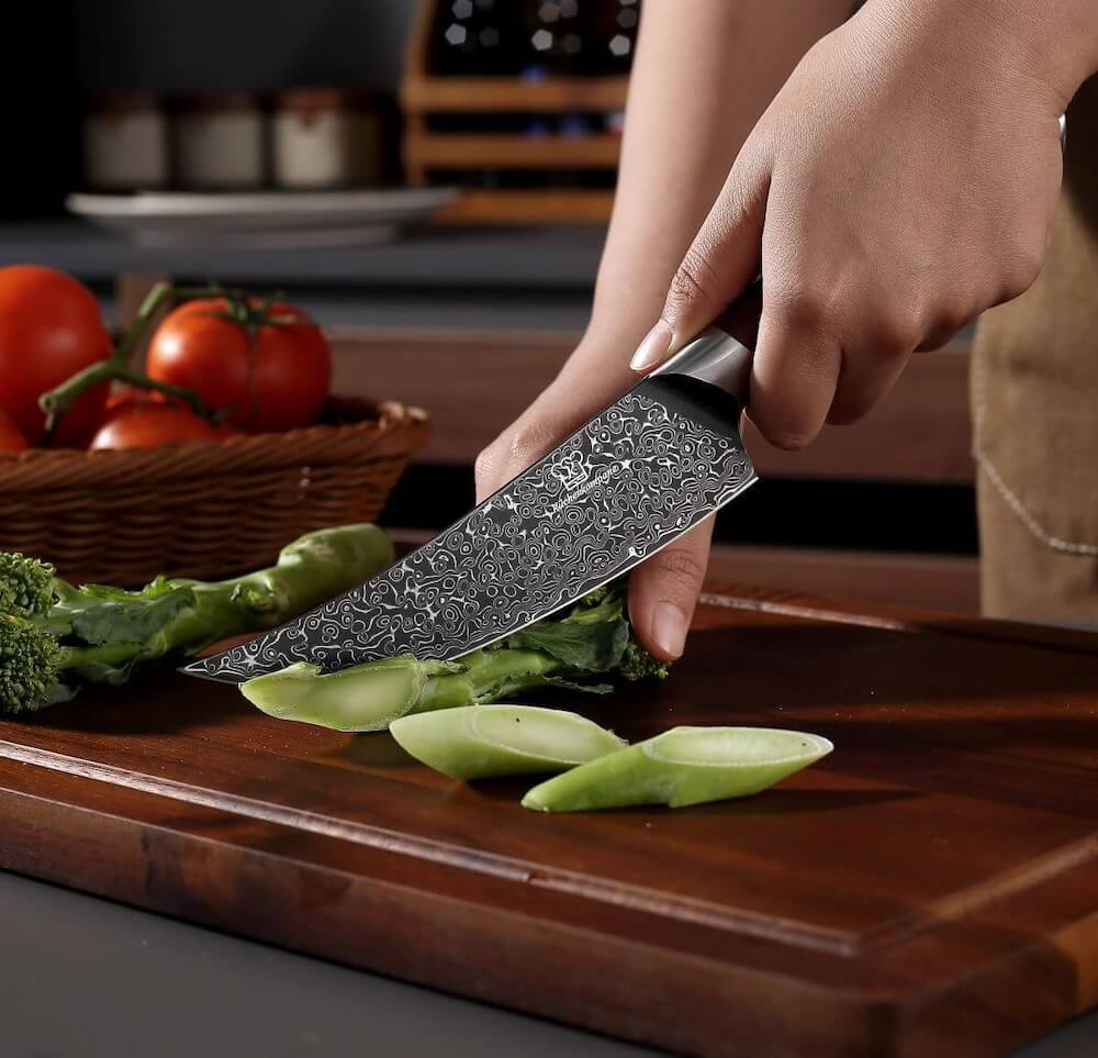 Subarashī Cuchillo Trinchador Damasco Limitado