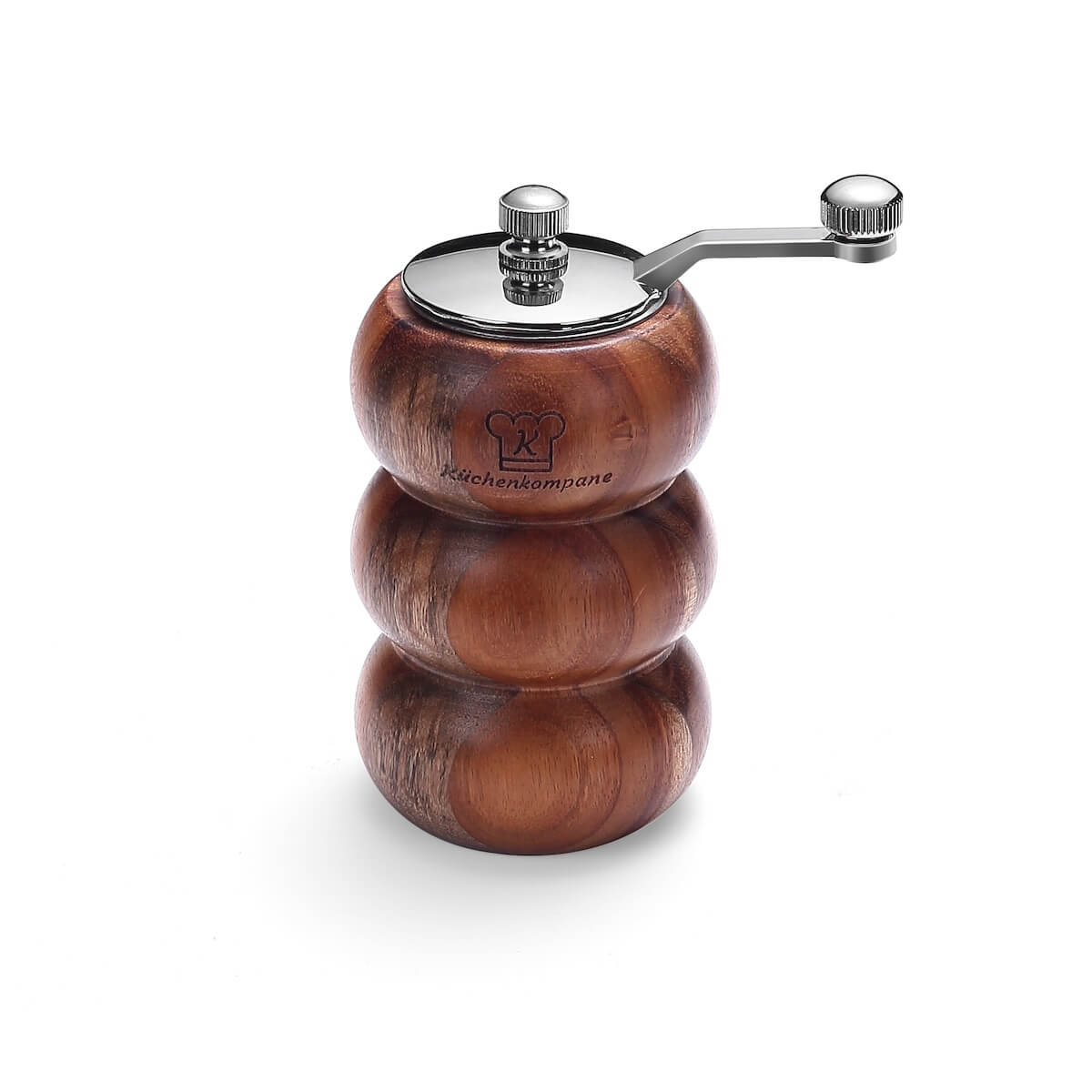 Salero y Molinillo de Pimienta – Set de 2 de Madera de Acacia