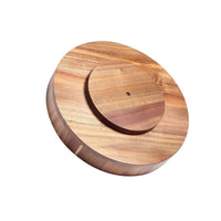 Plato Giratorio de Servir de Madera
