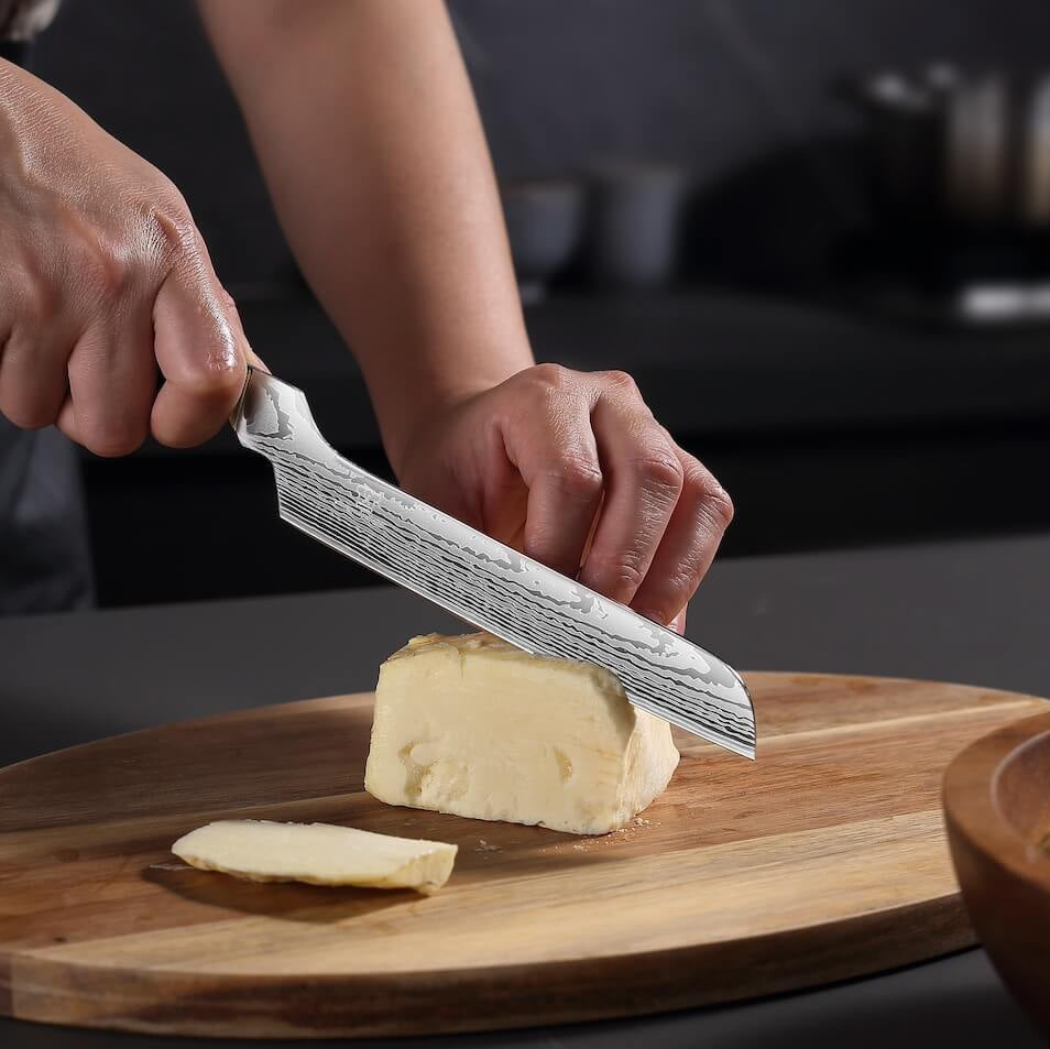 Dúo Perfecto: Cuchillo para Queso Tierno y Curado