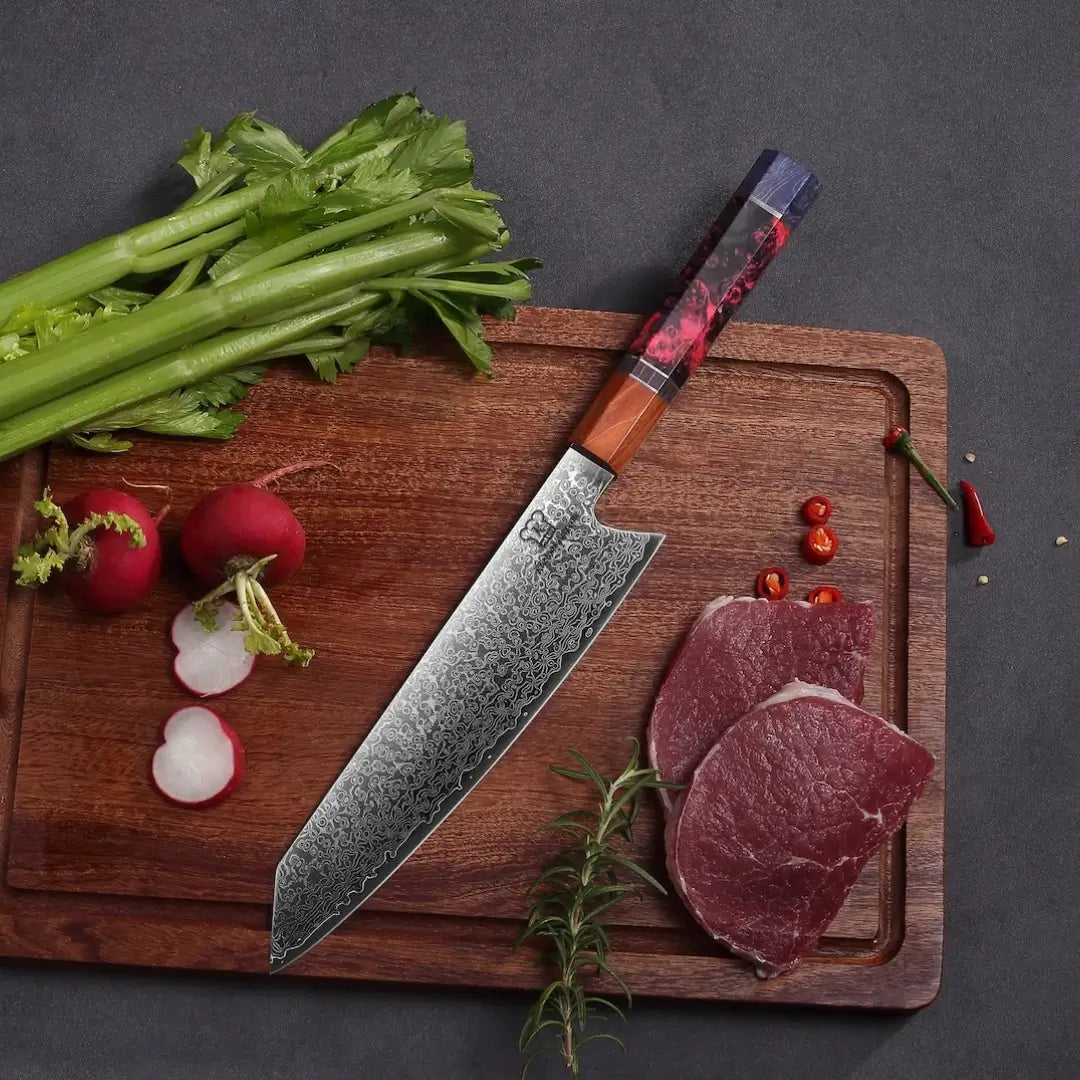 Set de Cuchillos Damasco Gyuto | Edición Limitada