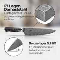 Cuchillo de Chef Damasco Kiiro