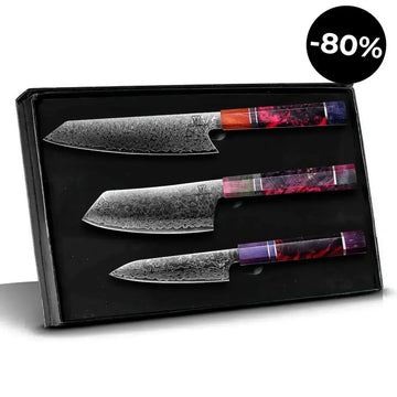Set de Cuchillos Damasco Gyuto | Edición Limitada