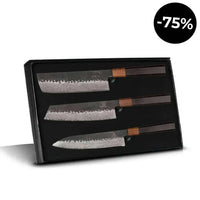 Set de Cuchillos Damasco Shikku
