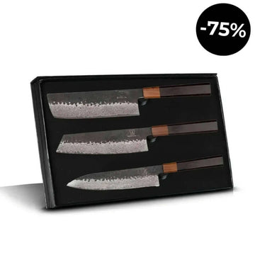 Set de Cuchillos Damasco Shikku