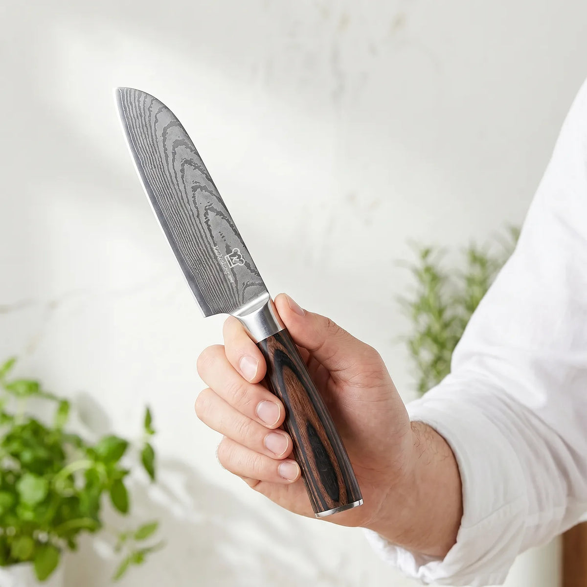 Kuro Santoku 5"