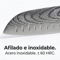 Santoku Asiático 7 pulgadas