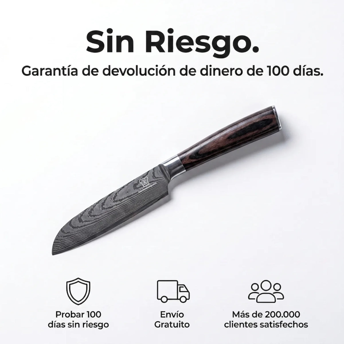 Santoku Asiático 5 pulgadas