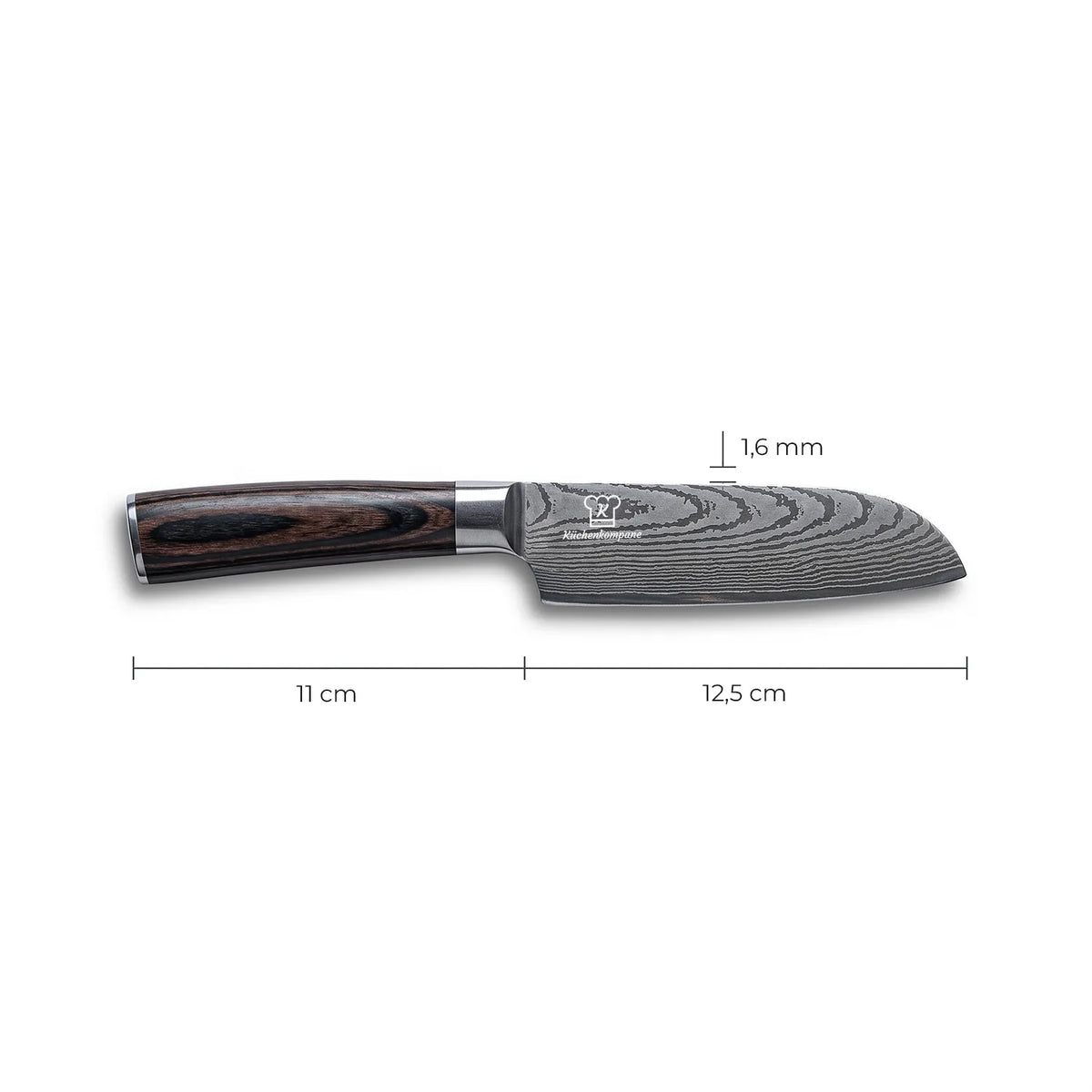 Santoku Asiático 5 pulgadas