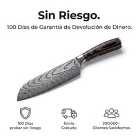 Santoku Asiático 7 pulgadas