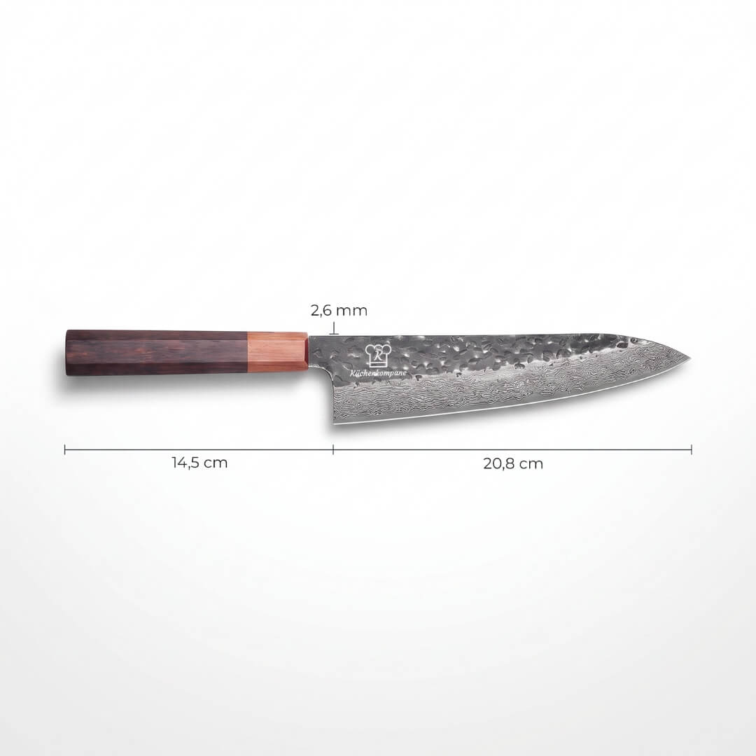 Cuchillo de Chef Damasco Shikku