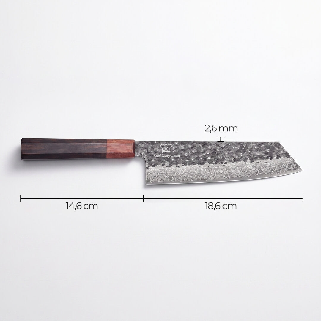 Cuchillo Santoku Damasco Shikku