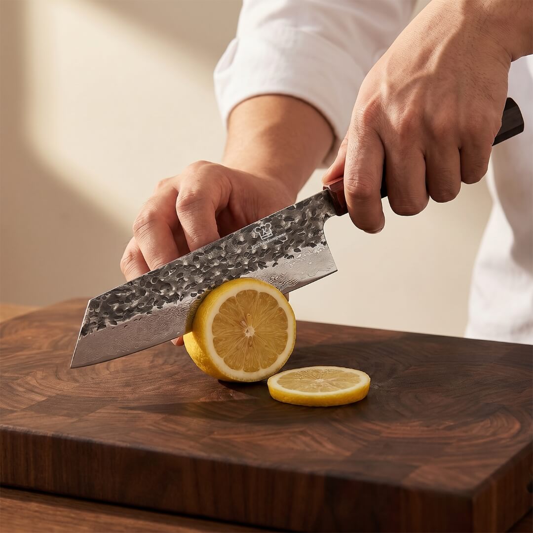 Cuchillo Santoku Damasco Shikku