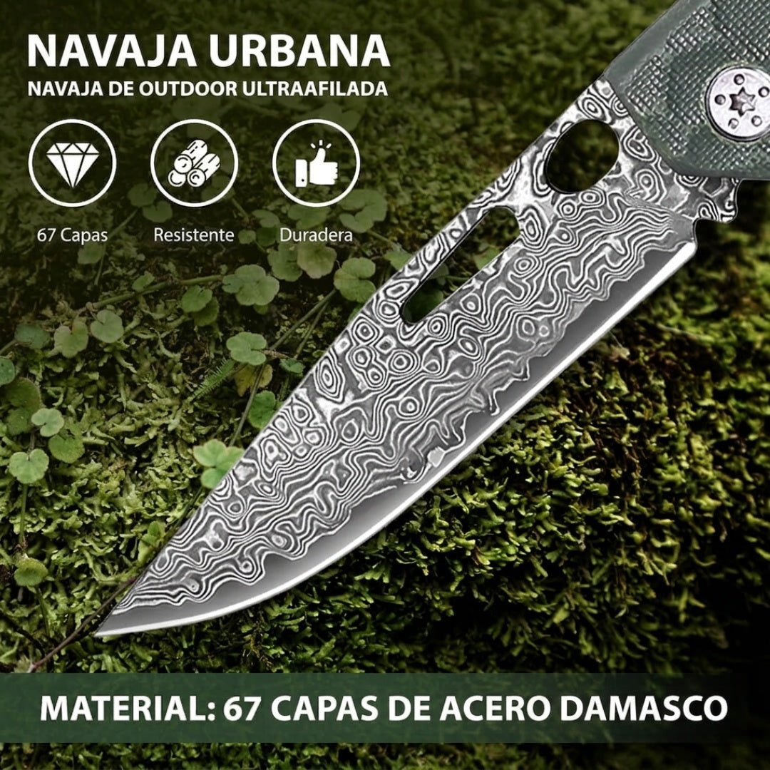 Navaja Damasco Urban