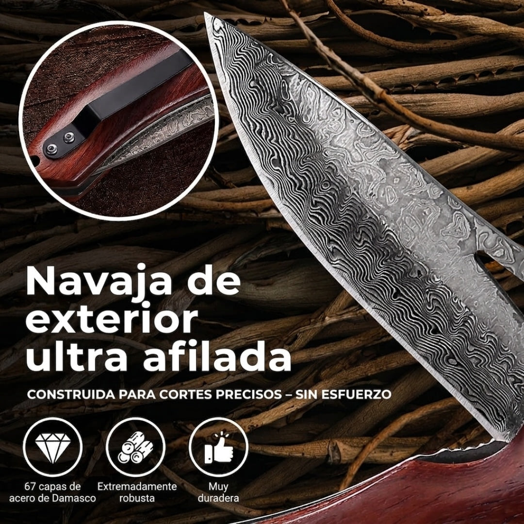 Set de Navajas Damasco Heritage y Forst