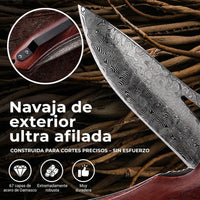 Set de Navajas Damasco Heritage y Forst