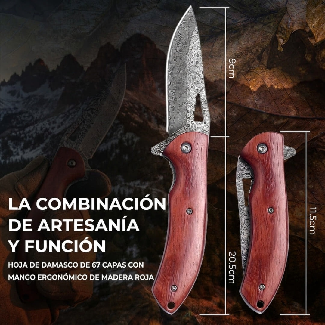 Set de Navajas Damasco Heritage y Forst