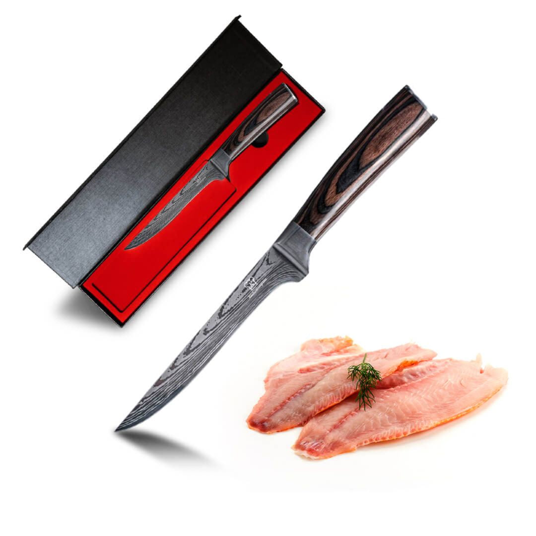 Cuchillo Fileteador Asiático