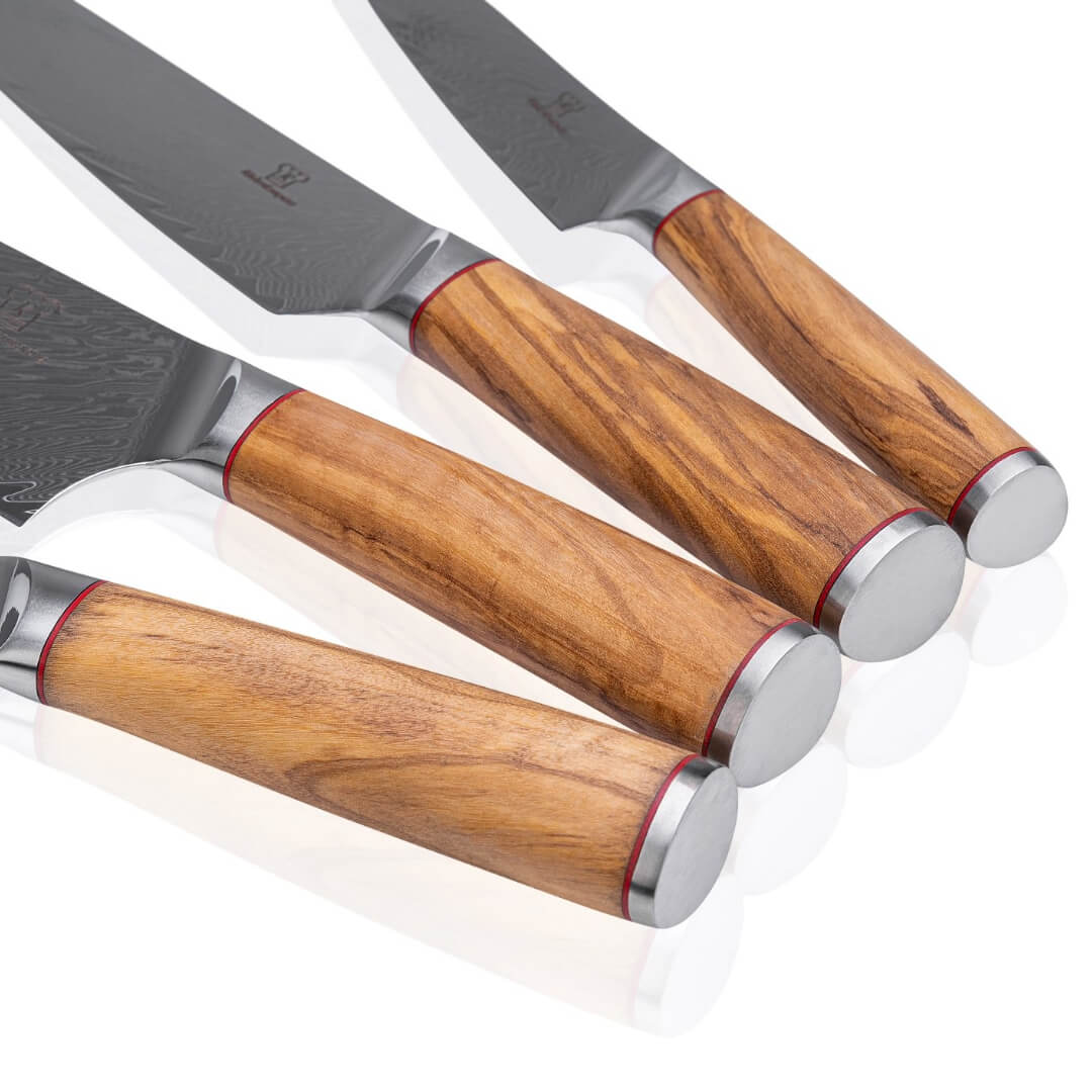 Cuchillo Fileteador Damasco Mokuzai