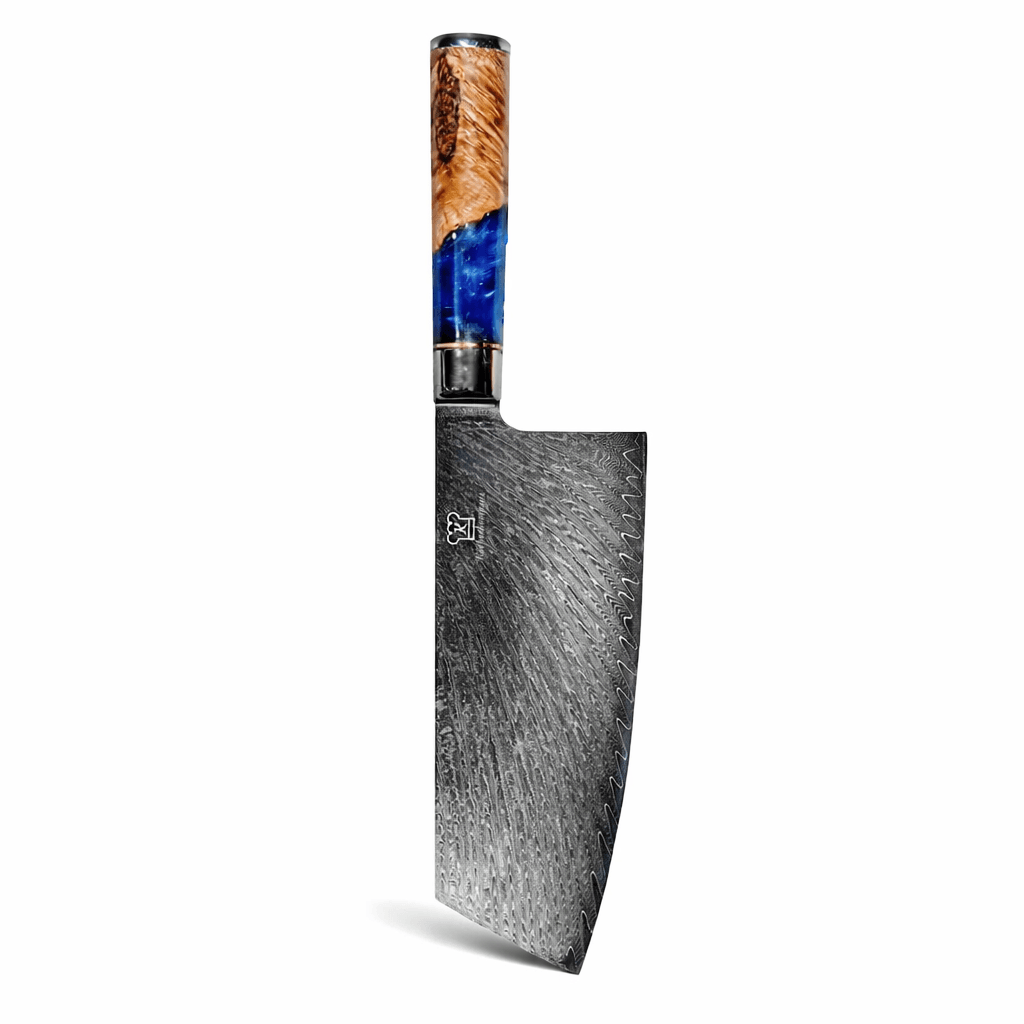 Cuchillo Damasco Aoki Chai Dao