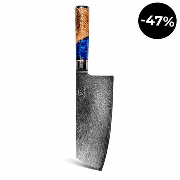 Cuchillo Damasco Aoki Chai Dao