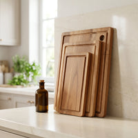 Set de 3 Tablas de Cortar Akashia