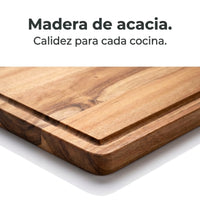 Set de 3 Tablas de Cortar Akashia