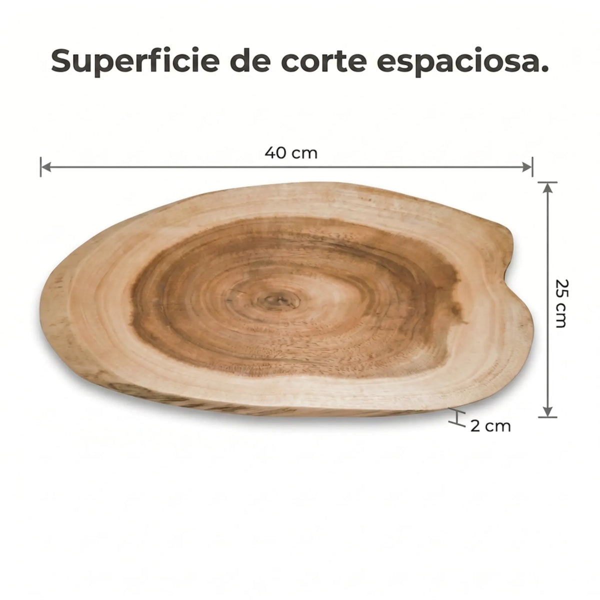 Tabla de Cortar Rústica