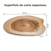 Tabla de Cortar Rústica