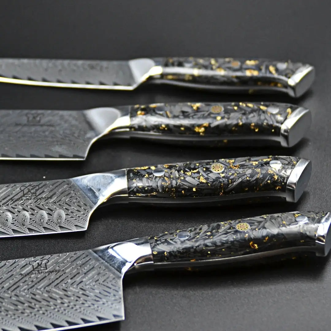 Cuchillo Nakiri Damasco Kiiro