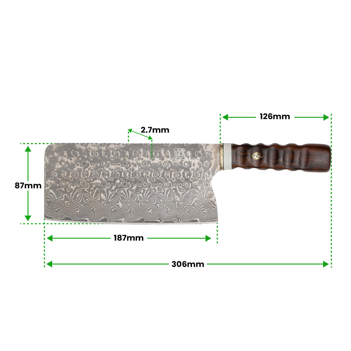 Cuchillo Nakiri Kuwa Deluxe
