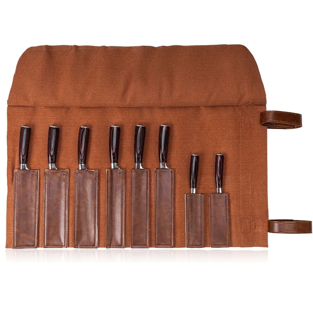 Funda de Cuero para Set de Cuchillos