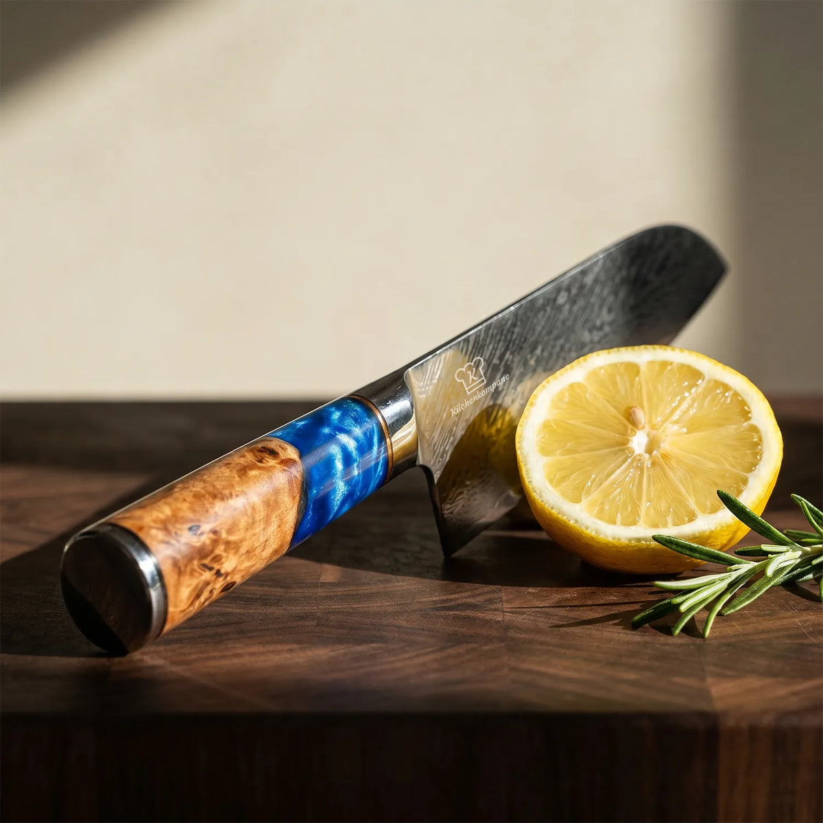 Cuchillo Santoku Damasco Aoki