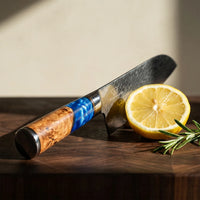 Cuchillo Santoku Damasco Aoki