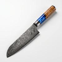 Cuchillo Santoku Damasco Aoki