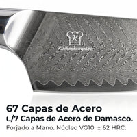Cuchillo de Chef Damasco Kiiro