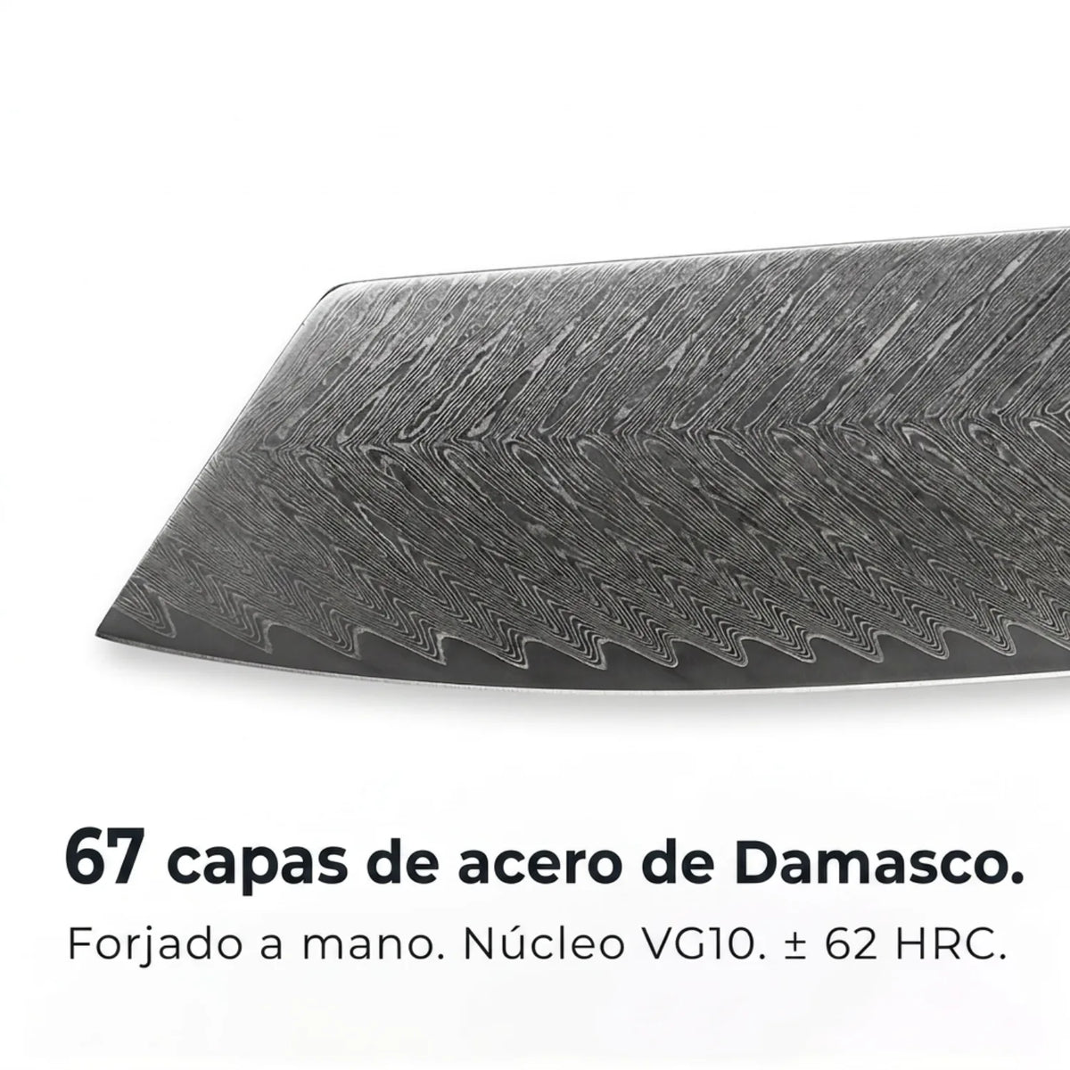 Cuchillo Nakiri Damasco Kiiro