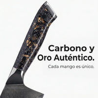 Cuchillo Nakiri Damasco Kiiro
