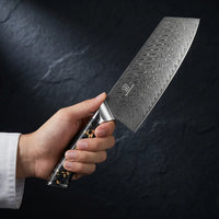 Cuchillo Nakiri Damasco Kiiro