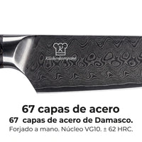Cuchillo Office Damasco Kiiro