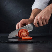 Cuchillo Santoku Damasco Kiiro